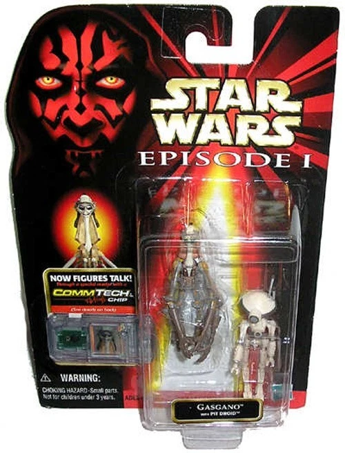 Figura de acción Star Wars Episodio I Gasgano sin usar, en caja Pod Racer ¡El juguete de la amenaza fantasma! Foto 1 de 1