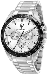 Maserati Herren Quarz Traguardo Chronograph Uhr R8873612049 Stahl 45mm - Bild 1 von 4