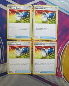 4X Pokemon Catcher 175/202 Sword & Shield Pokemon TCG Card NM - Picture 1 of 1