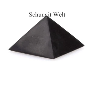 Schungit Pyramide 5 cm poliert / echter Karelien Schungit / Schungit-Welt / NEU - Bild 1 von 1