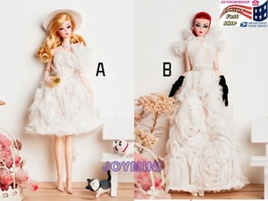 2PCS Dress Shoes For Fashion Royalty Integrity Poppy Parker NuFace Dolls Clothes - Picture 1 of 17