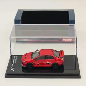 1/64 Hobby Japón Mitsubishi Lancer Evolution X RALLIART Rojo Diecast Modelo Coche - Imagen 1 de 7