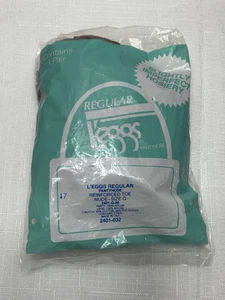 Vintage 3 pair pack L’eggs Regular Pantyhose Nude-Q Slightly Imperfect 2401-Q-89 - Picture 1 of 5