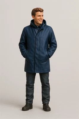 Model Yacht Deck Crewman in Waterproof Coat – TG90 - Image 1 of 4