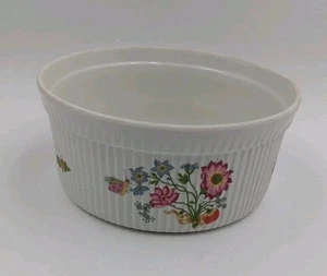 Philippe Deshoulieres Porcelaine Édition Lourioux France Floral Baking Dish - Picture 1 of 8