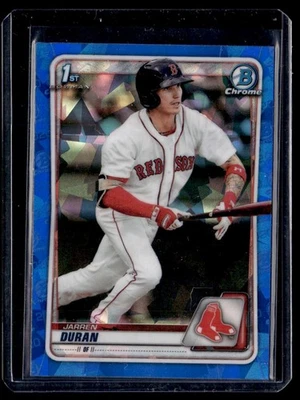 2020 Bowman Chrome Sapphire Jarren Duran Boston Red Sox #BCP-144 - Image 1 of 2