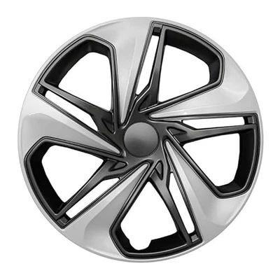 16 Inch Silver-Charcoal Hubcap for 2019–2021 Honda Civic Durable Replacement — 第 1/4 张图片