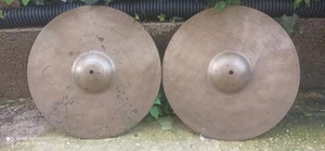 ZVELTIAM COSTANTINOPLE HI HAT 14 (CM 35,7) ANNI'50 BY UFIP MADE IN ITALY - Foto 1 di 11