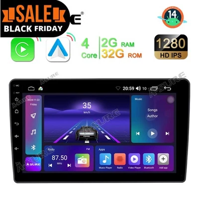 10.1'' Autoradio Navigatore Android Carplay 2+32GB WiFi per Fiat 500L 2012-2017 - Immagine 1 di 4