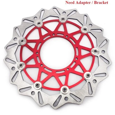 For Honda CRF250R CRF450R 04-25 CRF450X CRF250X Oversize Front Brake Disc Rotor - Image 1 of 4