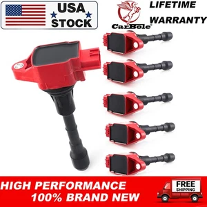 High Performance 6Pcs Ignition Coil For Infiniti G25 EX35 FX35 G35 Q50 Q70 QX60 - Picture 1 of 15