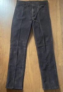 VTG Levis Pants Mens 32x32 Brown Corduroy 519 Talon White Tab 80s Made USA #536 - Picture 1 of 17