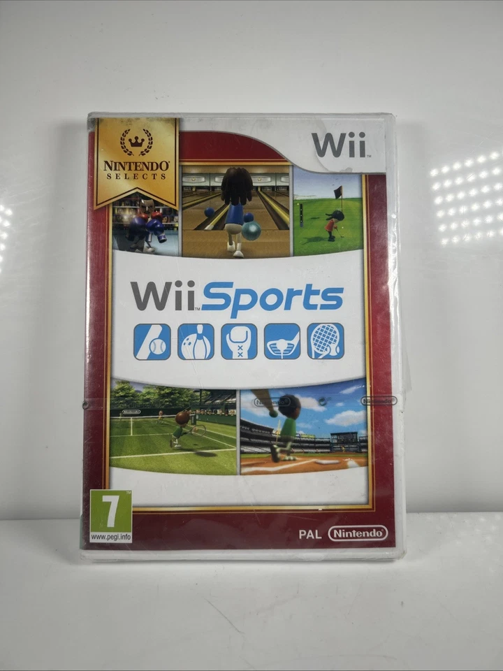 Wii Sports ‘Nintendo Selects’ BRAND NEW AND FACTORY SEALED - Image 1 of 4