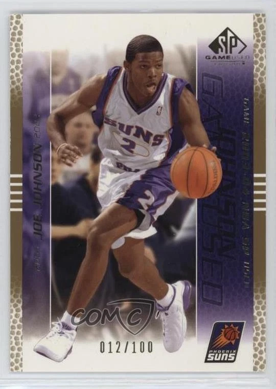 2003-04 SP Game Used Gold /100 Joe Johnson #72 - Image 1 of 2