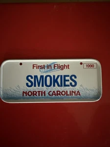 North Carolina 1990 BICYCLE VANITY Nummernschild HOCHWERTIG - SMOKIES - Bild 1 von 2