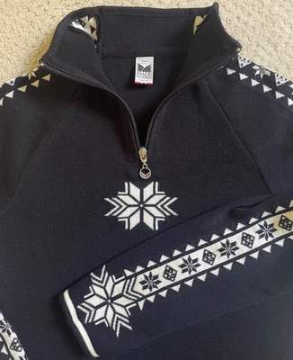 Suéter negro Dale of Norway GEILO S NUEVO SIN ETIQUETAS Foto 1 de 4