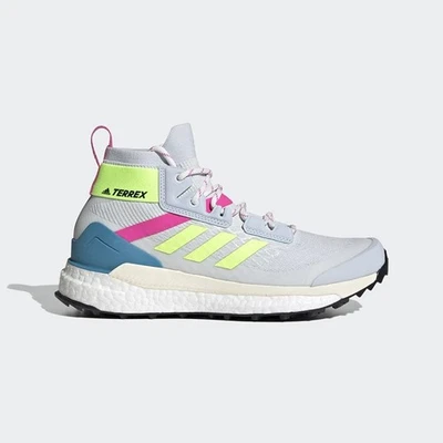 Botas de Senderismo Adidas Terrex Free para Mujer - Azul/Amarillo/Rosa - Talla 9.5 - ¡Nuevas! Foto 1 de 4