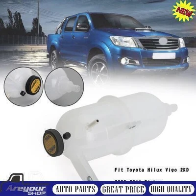 Radiator Overflow Bottle Coolant Tank Fit Toyota Hilux Vigo 2KD 05-14 Pickup Foto 1 de 4