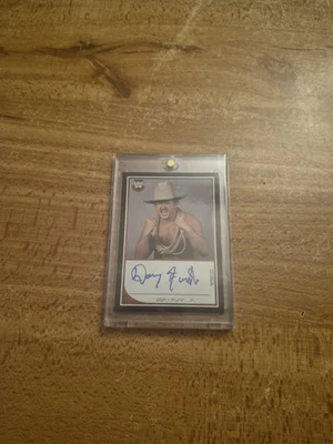 2016 WWE TOPPS DORY FUNK Jr Auto 88/99 Black Border Autograph WWE LEGENDS WWF - Image 1 of 4