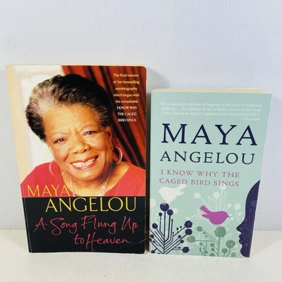 2 Lot Maya Angelou -A Song Flung Up to Heaven & I Know Why the Caged Bird Sings - Image 1 of 4