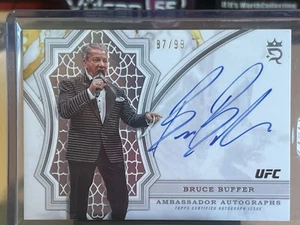 2024 Topps Royalty UFC - Bruce Buffer - Ambassador Autograph /99 - Picture 1 of 2