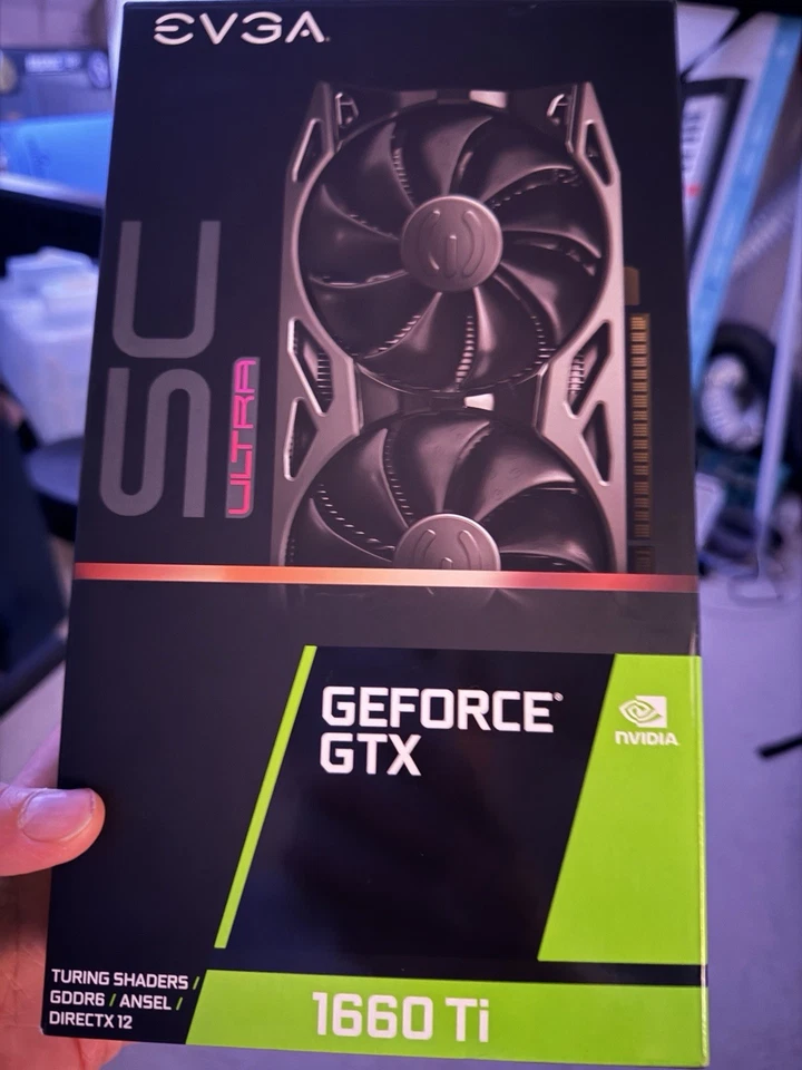 EVGA SC Ultra Gaming NVIDIA GeForce GTX 1660 Ti 6GB GDDR6 Graphics Card... - Image 1 of 1