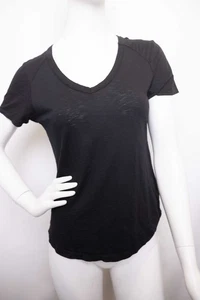 LAMade V-Neck Black Vintage Tee XS NWT - Picture 1 of 4