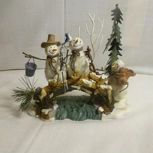 Woodland Collection by Kirkland's - Schneemann Figuren in OVP - EUC - Bild 1 von 8