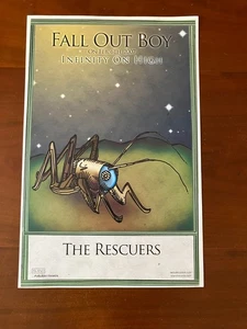 FALL OUT BOY INFINITY ON HIGH RARE PROMO POSTER 11 x 17 PROMOTIONAL 2007 - Picture 1 of 1