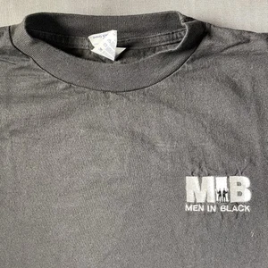Men In Black Shirt Herren XL Film Promo bestickt Will Smith - Bild 1 von 6