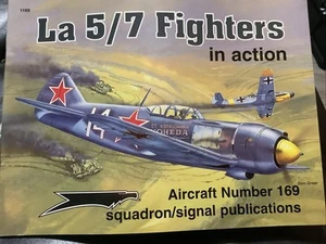 La 5/7 Fighters in Action by Hans-Heiri Stapfer (VTG 1998,Paperback )~EUC #169 - Foto 1 di 12
