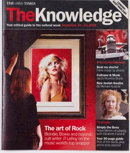 BLONDIE JT LEROY MICK ROCK HELEN MIRREN GENE SIMMONS Knowledge 24 September 2005 - Picture 1 of 6