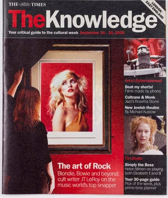 BLONDIE JT LEROY MICK ROCK HELEN MIRREN GENE SIMMONS Knowledge 24 September 2005 - Image 1 of 4