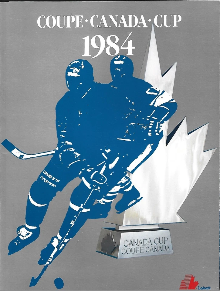 1984 CANADA CUP GAME PROGRAM - GRETZKY YZERMAN MESSIER MINT !! - Image 1 of 1