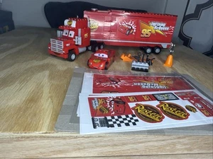 LEGO Cars 2 Mack's Team Truck 8486 Disney Pixar COMPLETE no box or manual - Picture 1 of 20