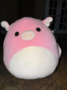 SELTENE Squishmallows 8 Zoll Peter das rosa Schwein Plüsch Original 2017 - Bild 1 von 7