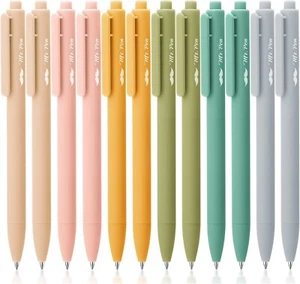 Mr. Pen - einziehbare Gelstifte, 12er Pack, verschiedene Farben, schnell trocknend, - Bild 1 von 5