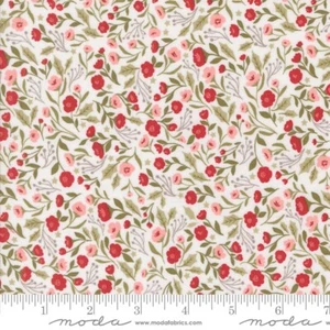 Berry and Pine 5241 11 Snow by Lella Boutique for Moda Fabrics - by half-yard - Picture 1 of 2
