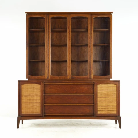 Lane Rhythm Mid Century Buffet with Hutch Cover