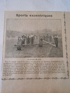 Sports Excentriques La Course en sacs Image Print 1909 - Imagen 1 de 1