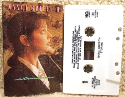 Vintage 1989 Cassette Tape Nanci Griffith Storms MCA Records - Image 1 of 4