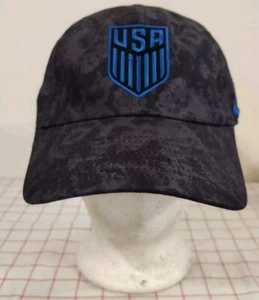 USA Schild Kappe Mütze grau schwarz Herren verstellbar bestickt Dri-Fit Nike Heritage - Bild 1 von 7