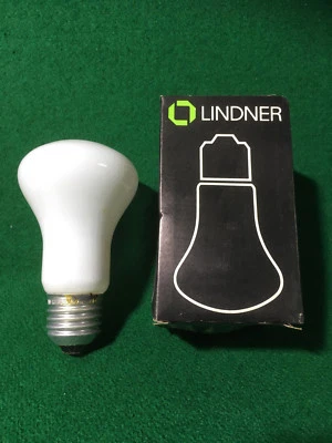 VINTAGE OPALINE KRYPTON SHAPED BULB LINDNER GERMANY 60mm E27 75W NEW OLD STOCK - Image 1 of 4