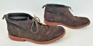 Rockport Herren Charson Chukka Stiefel Braun Leder Mandel Spitze Schnürung 8,5 M - Bild 1 von 8