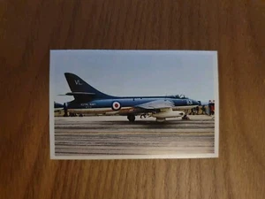 AVA Americana Aircraft of the World Sticker - #52 Hawker Hunter (RU6) - Picture 1 of 2