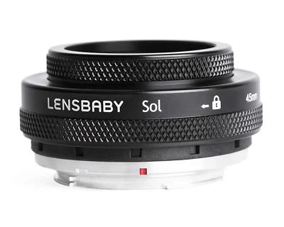 Lensbaby Tilt Lens SOL 45mm F3.5 Manual Focus for Sony αA Full Size EMS W/T - Image 1 of 4