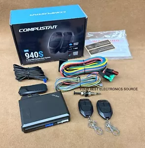 NEW Compustar CSP940-S 1-Way Remote Start System w/ Two 3-Button Remotes - Picture 1 of 1