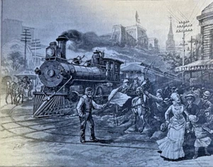 1885 English and American Railways illustriert - Bild 1 von 6
