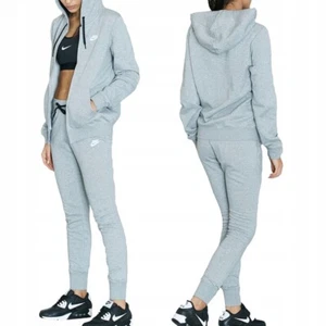 Nike Damen Fleece Jogginghose S SLIM-FIT hellgrau 803664-063 Jogginghose - Bild 1 von 3