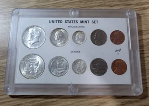 USA Münzsatz 1964 im Capital Holder P&D Mint Silber #F100 - Bild 1 von 2